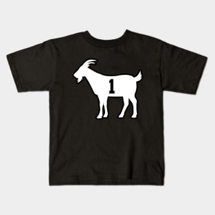 San Antonio GOAT - number 1 - White Kids T-Shirt